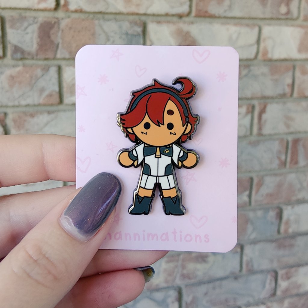 sulemio weebean enamel pins