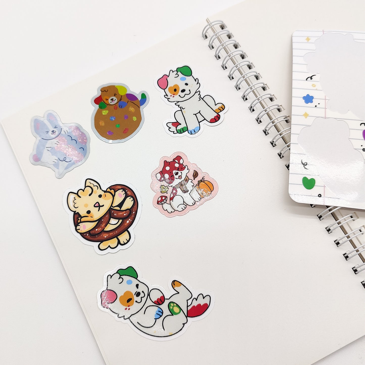 doodles reusable sticker book!