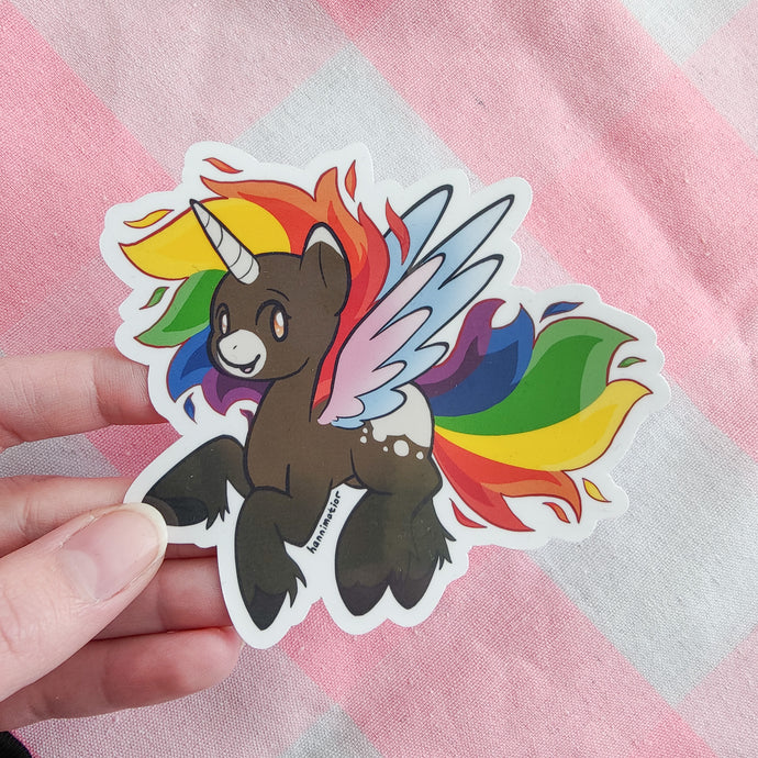 colorful ponies stickers!