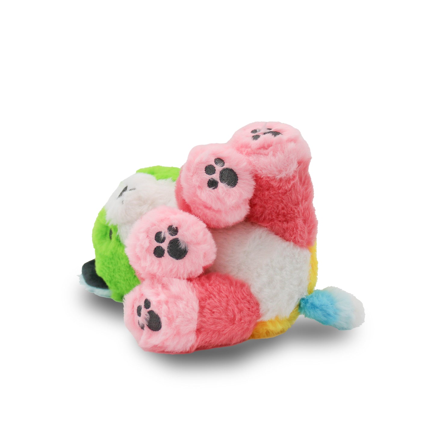 mango the colorful puppy plushie