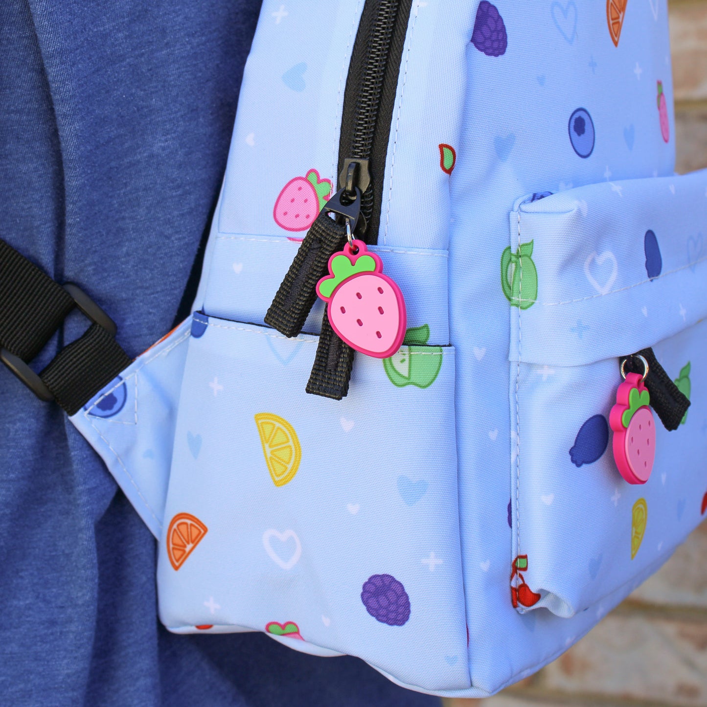 mini berry backpacks