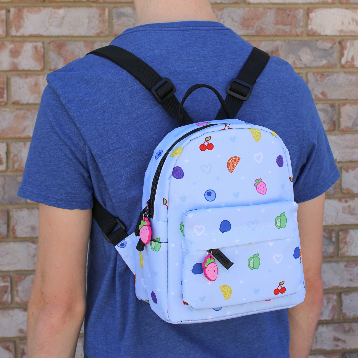 mini berry backpacks