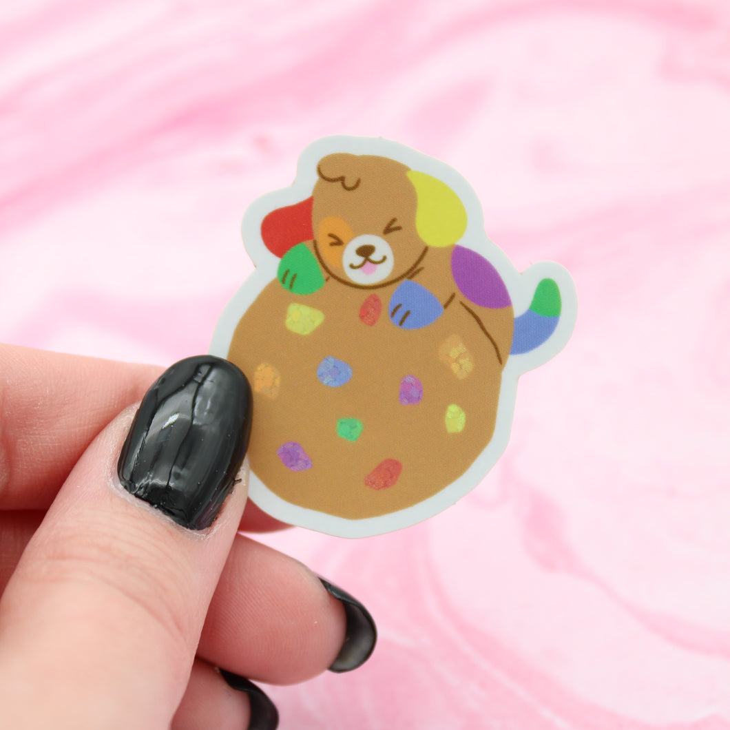 cookie cookie holographic sticker