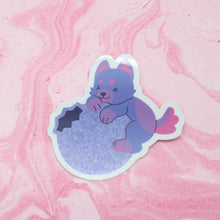 Load image into Gallery viewer, beau-berry holographic sticker
