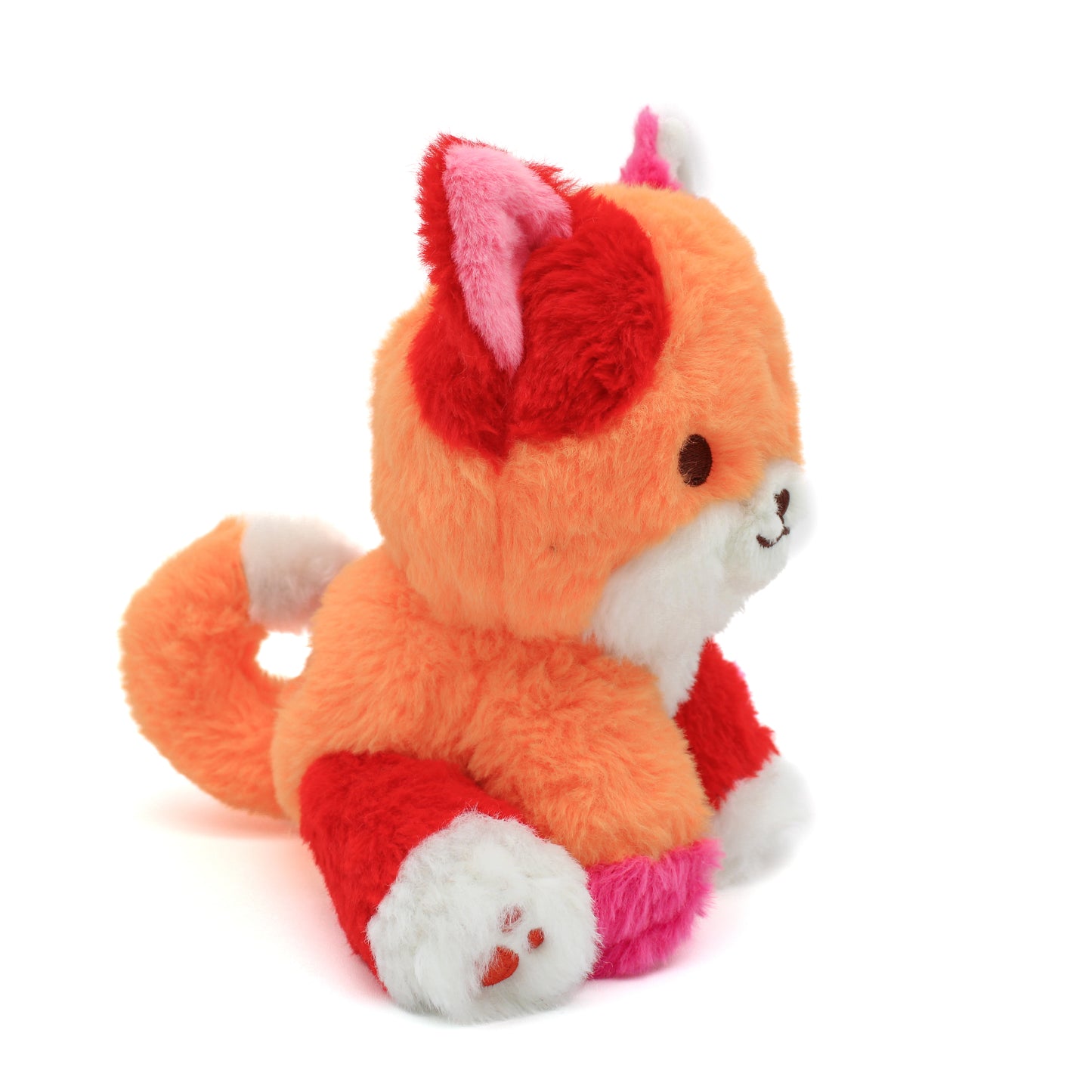 ruby the colorful kitty plushie
