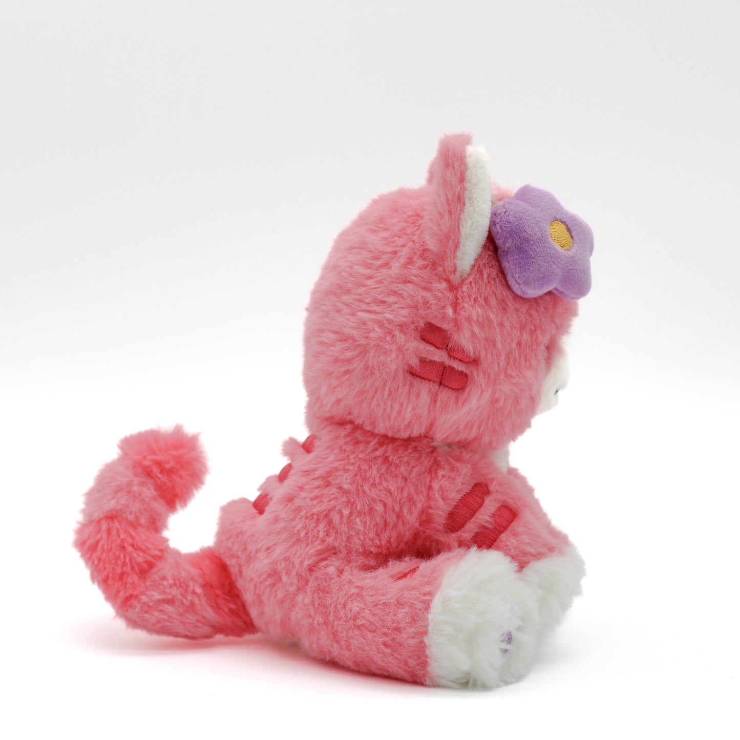 violet the colorful kitty plushie