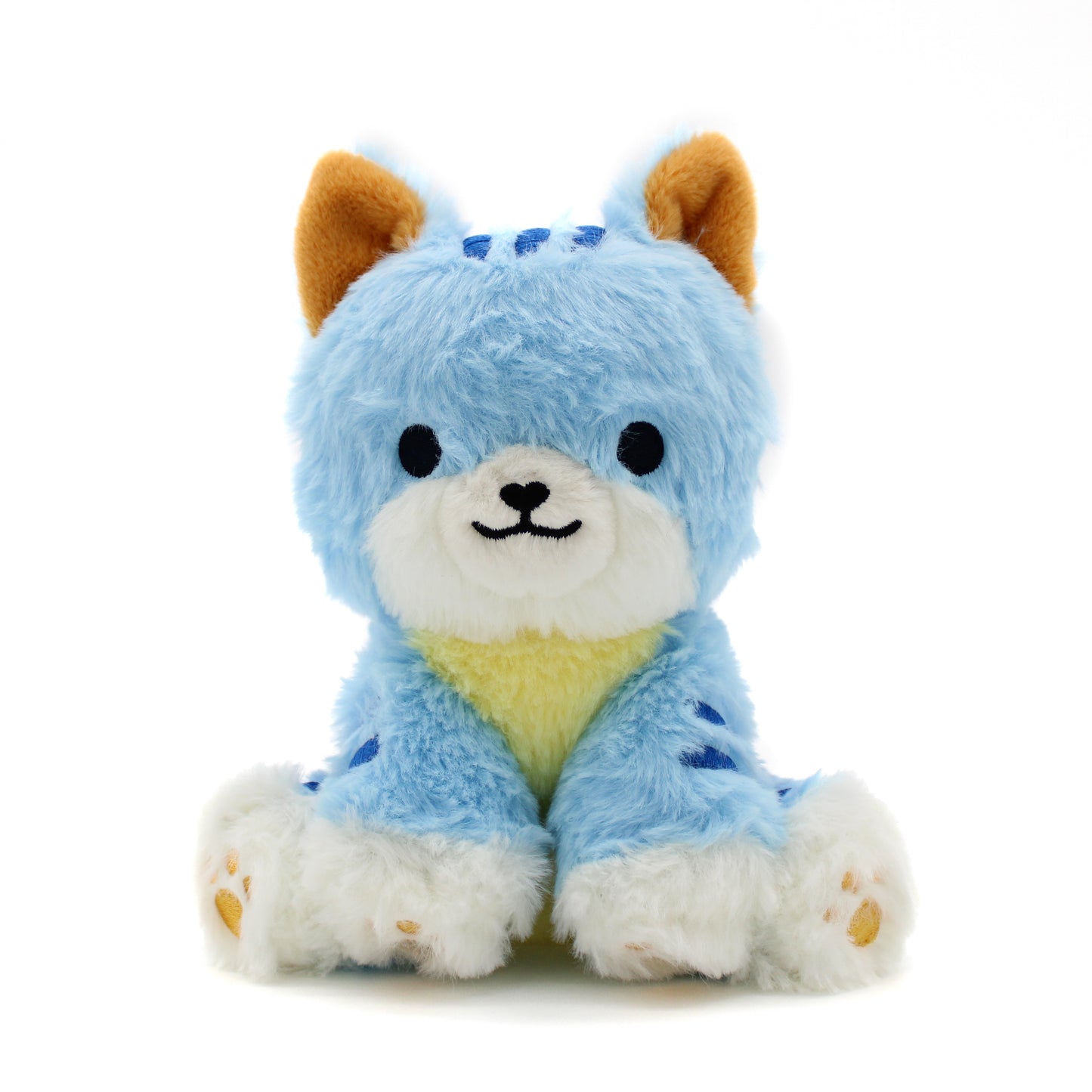 queso the colorful kitty plushie