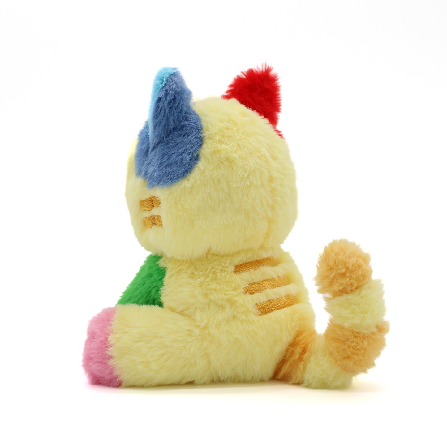pickles the colorful kitty plushie