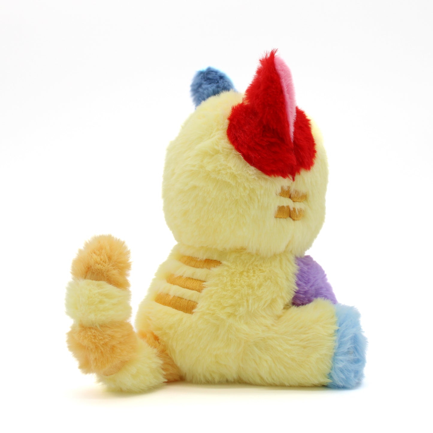 pickles the colorful kitty plushie