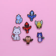 Load image into Gallery viewer, palisman weebeans mini enamel pins

