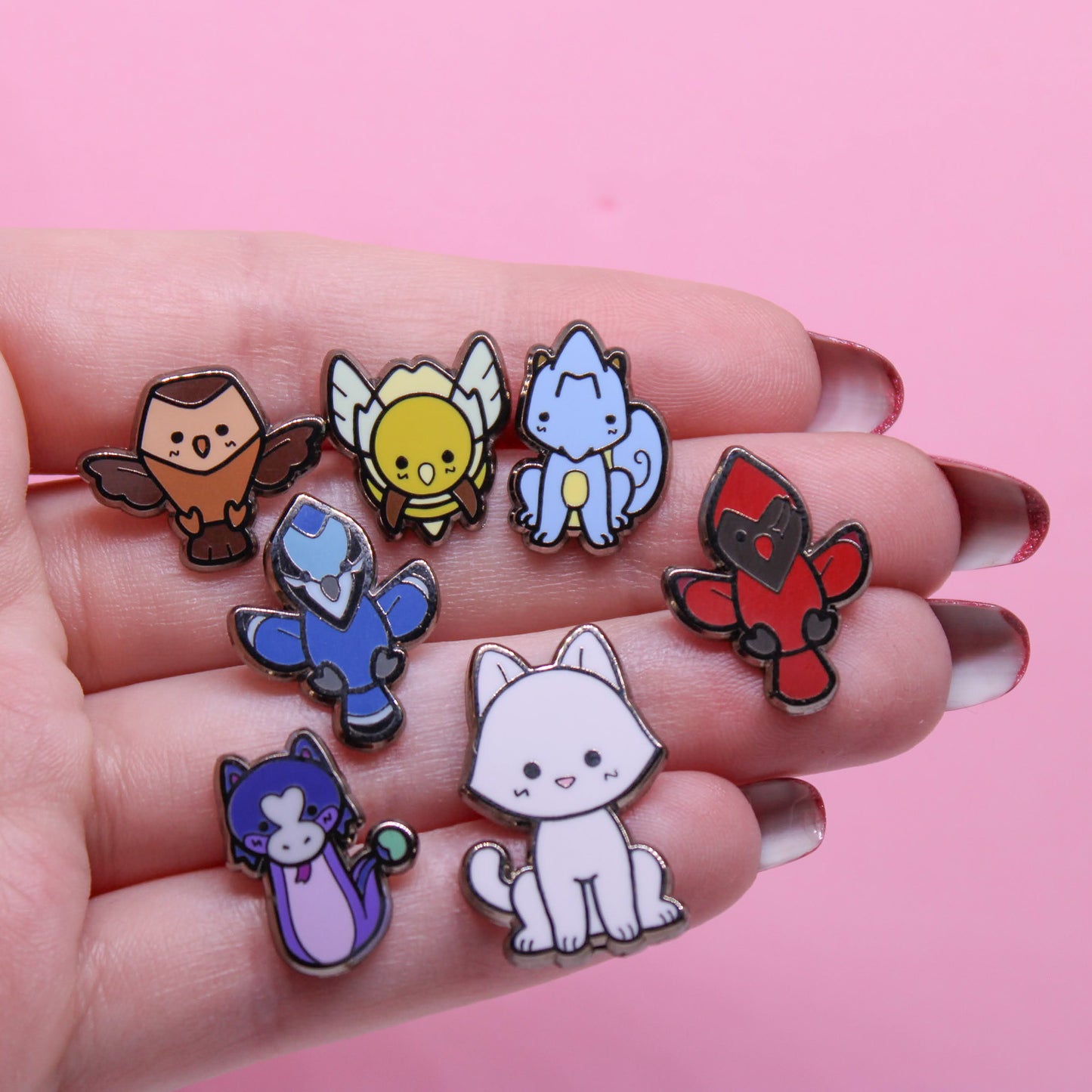 palisman weebeans mini enamel pins