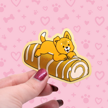 Load image into Gallery viewer, snack treat puppies vinyl stickers
