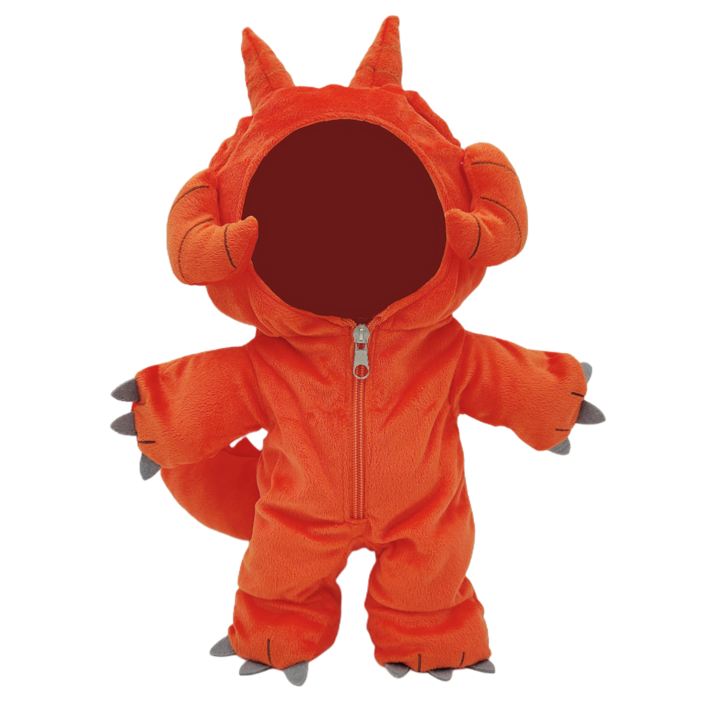 red dragon kigu outfit for teddy plush!