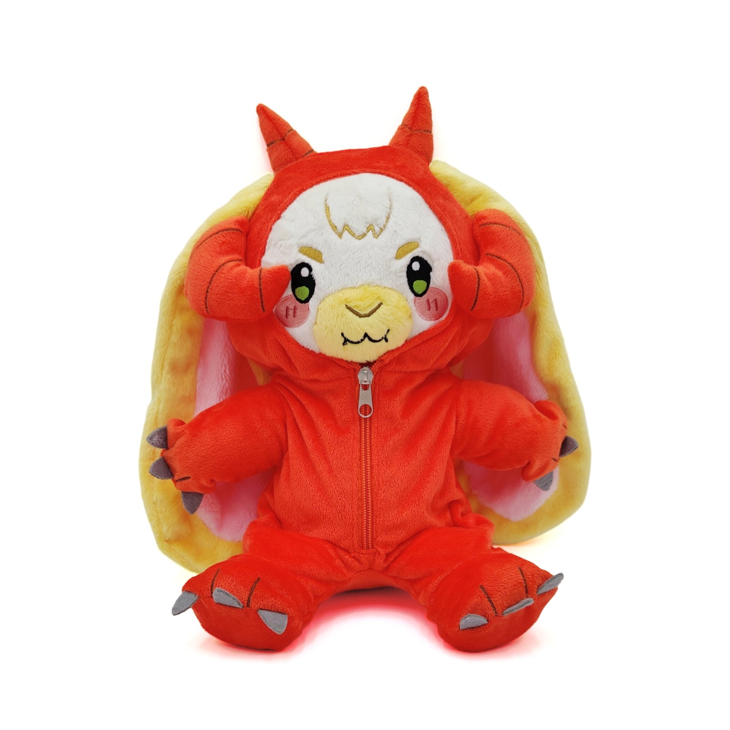 red dragon kigu outfit for teddy plush!
