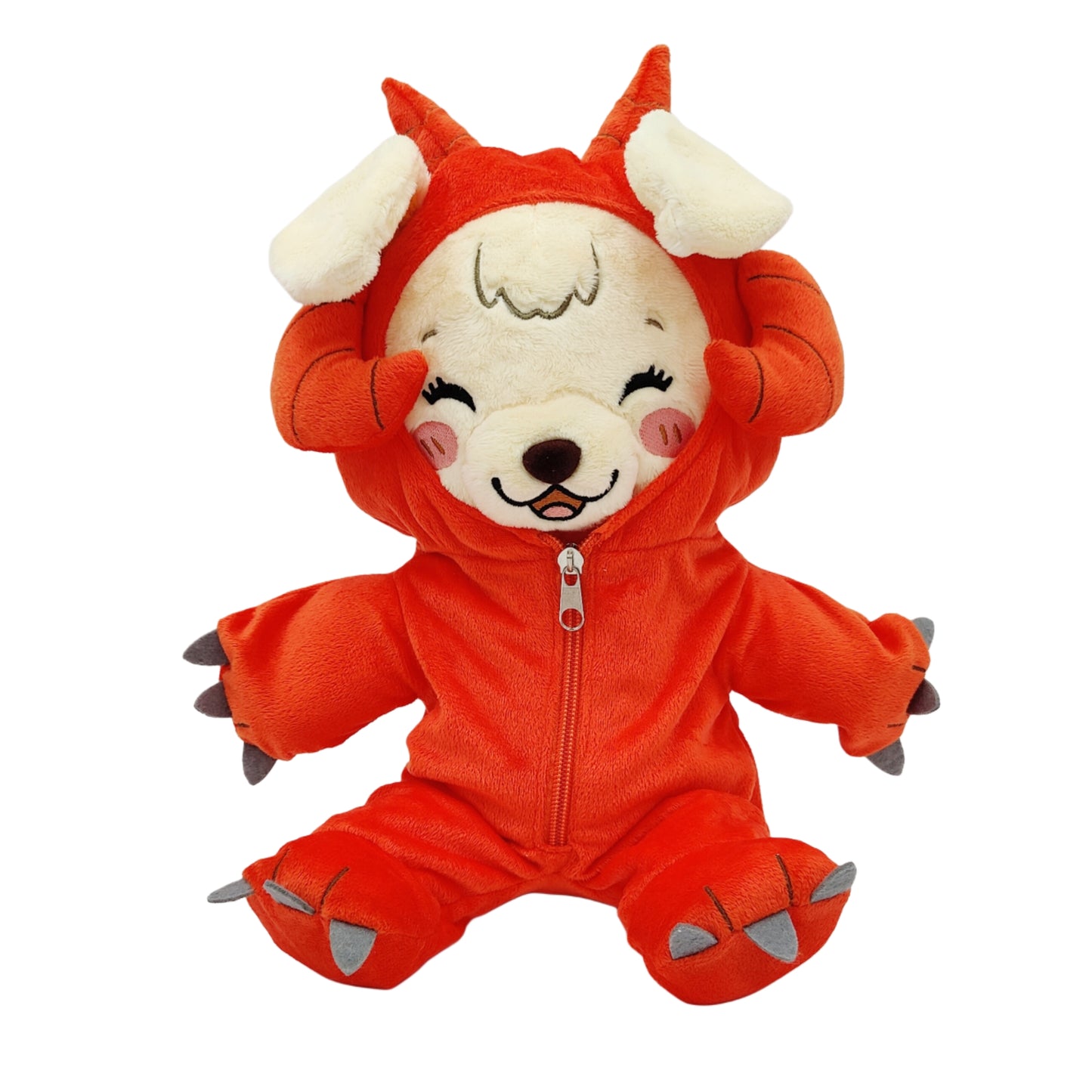 red dragon kigu outfit for teddy plush!