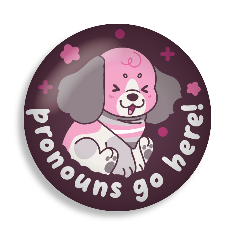 colorful critters pronoun pins 4
