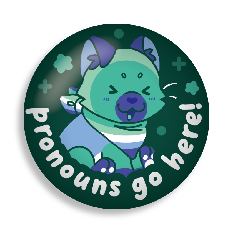 colorful critters pronoun pins 2