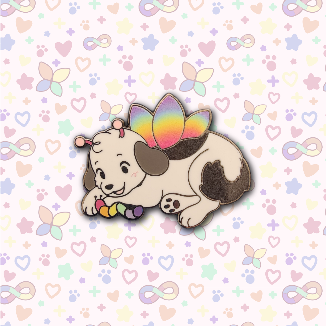 disability pride enamel pins
