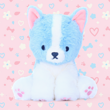 Load image into Gallery viewer, daisy the colorful puppy plushie
