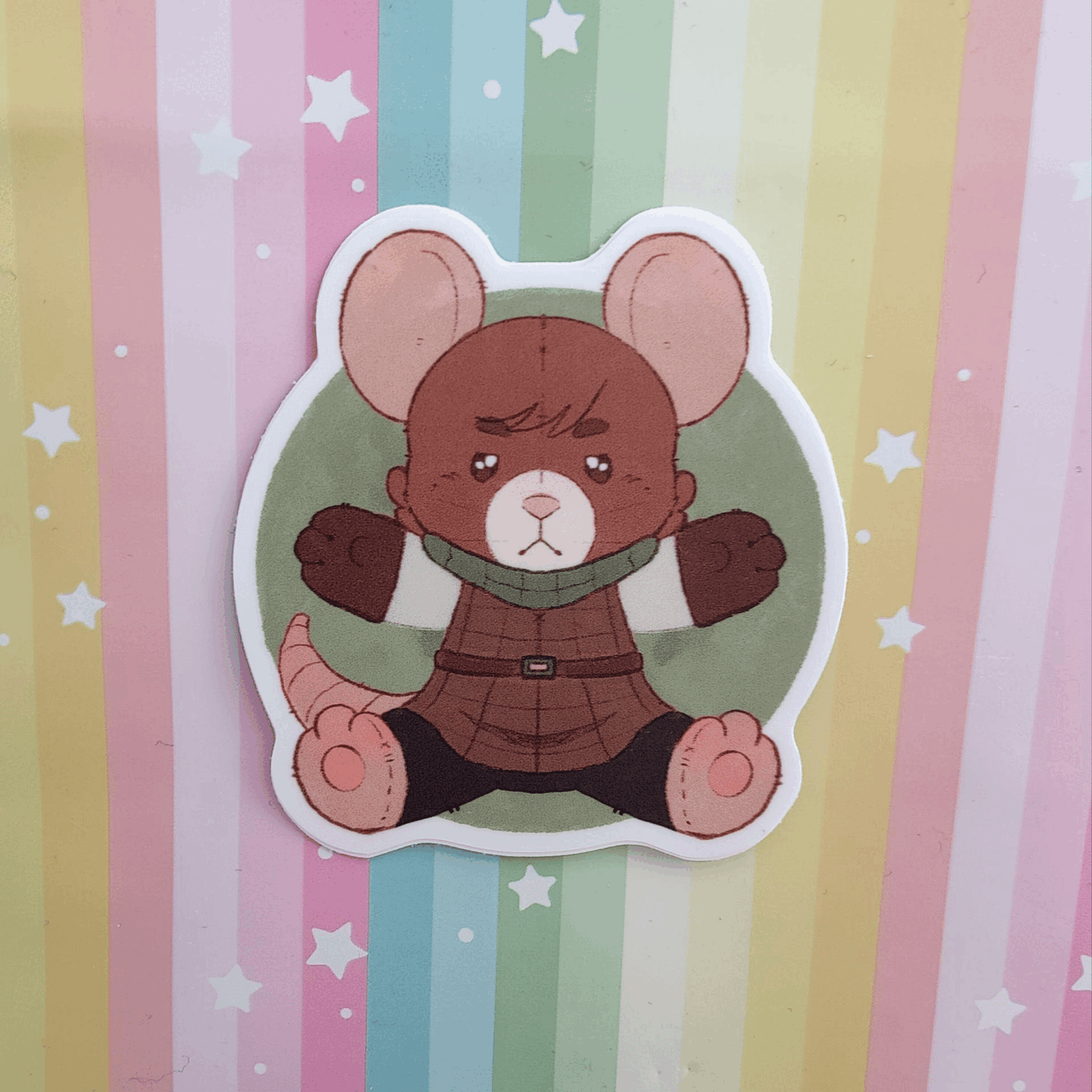 dungeon meshi 3" vinyl teddy stickers