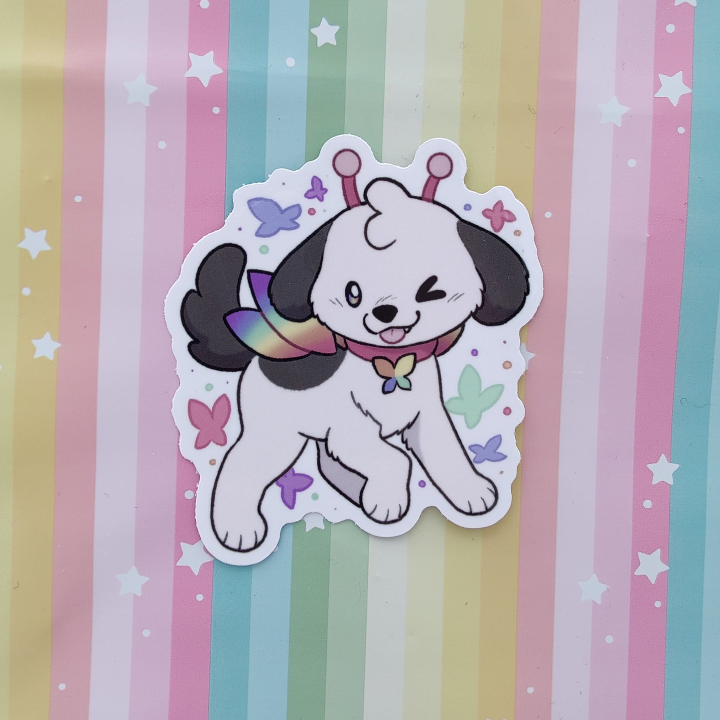 disability pride guest artist vinyl stickers