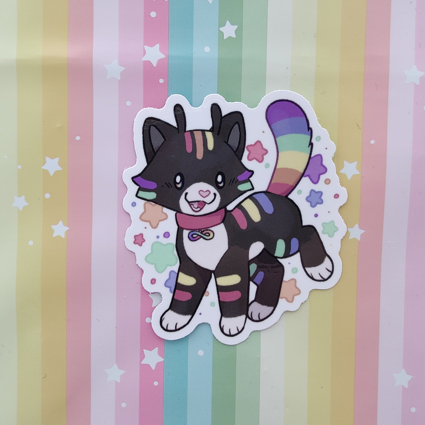 disability pride guest artist vinyl stickers