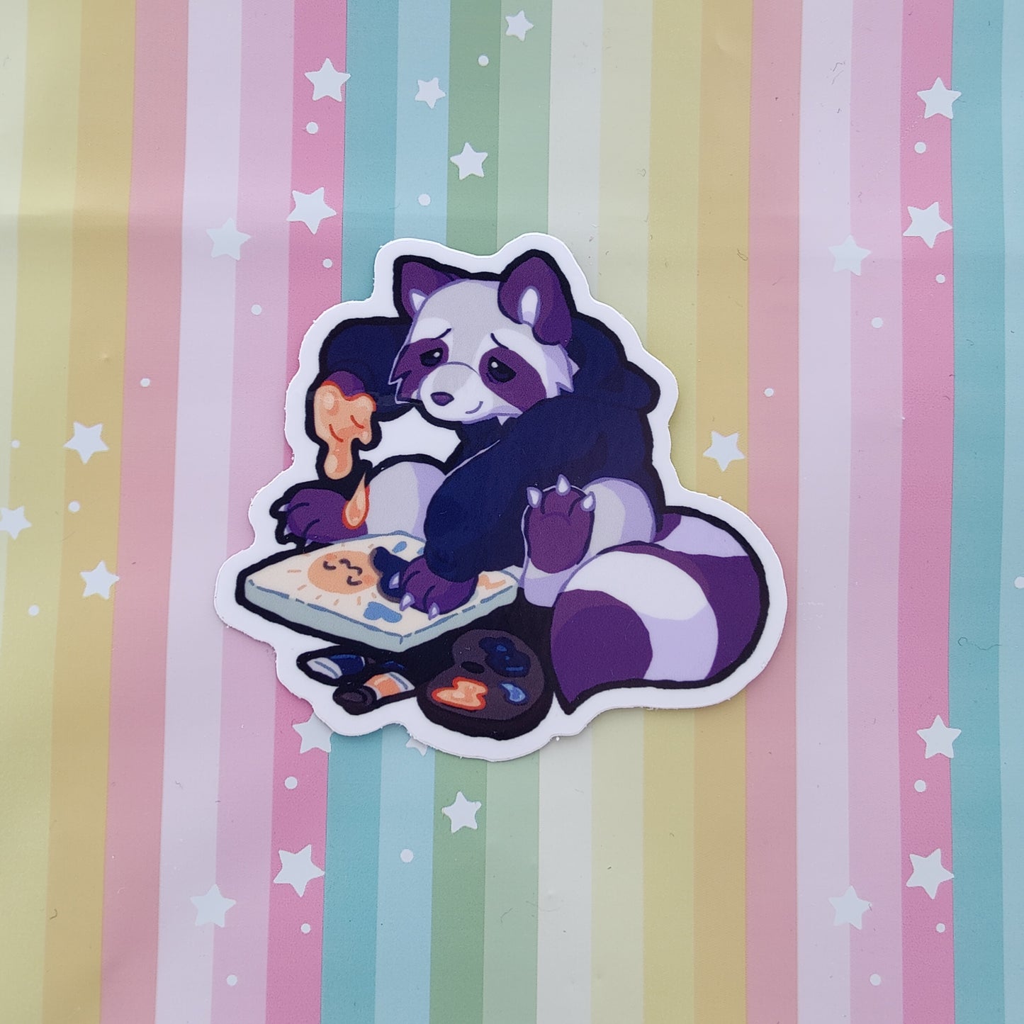 disability pride guest artist vinyl stickers