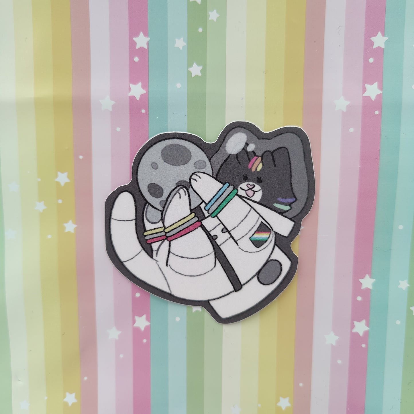 disability pride guest artist vinyl stickers