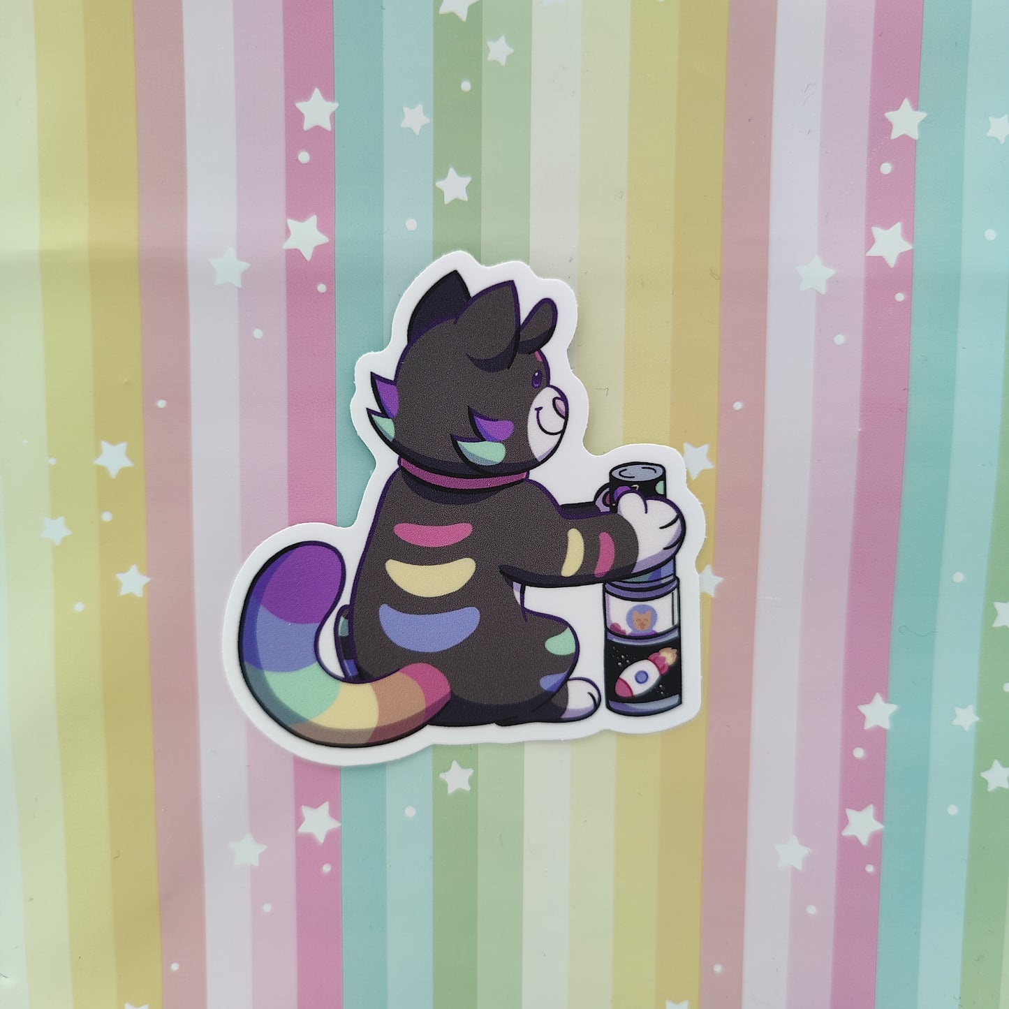 disability pride guest artist vinyl stickers