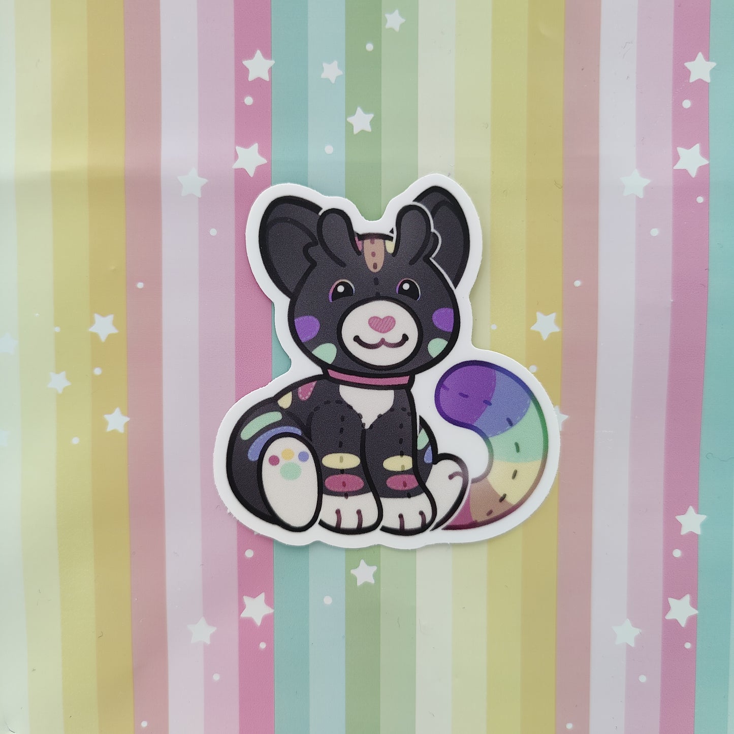 disability pride guest artist vinyl stickers