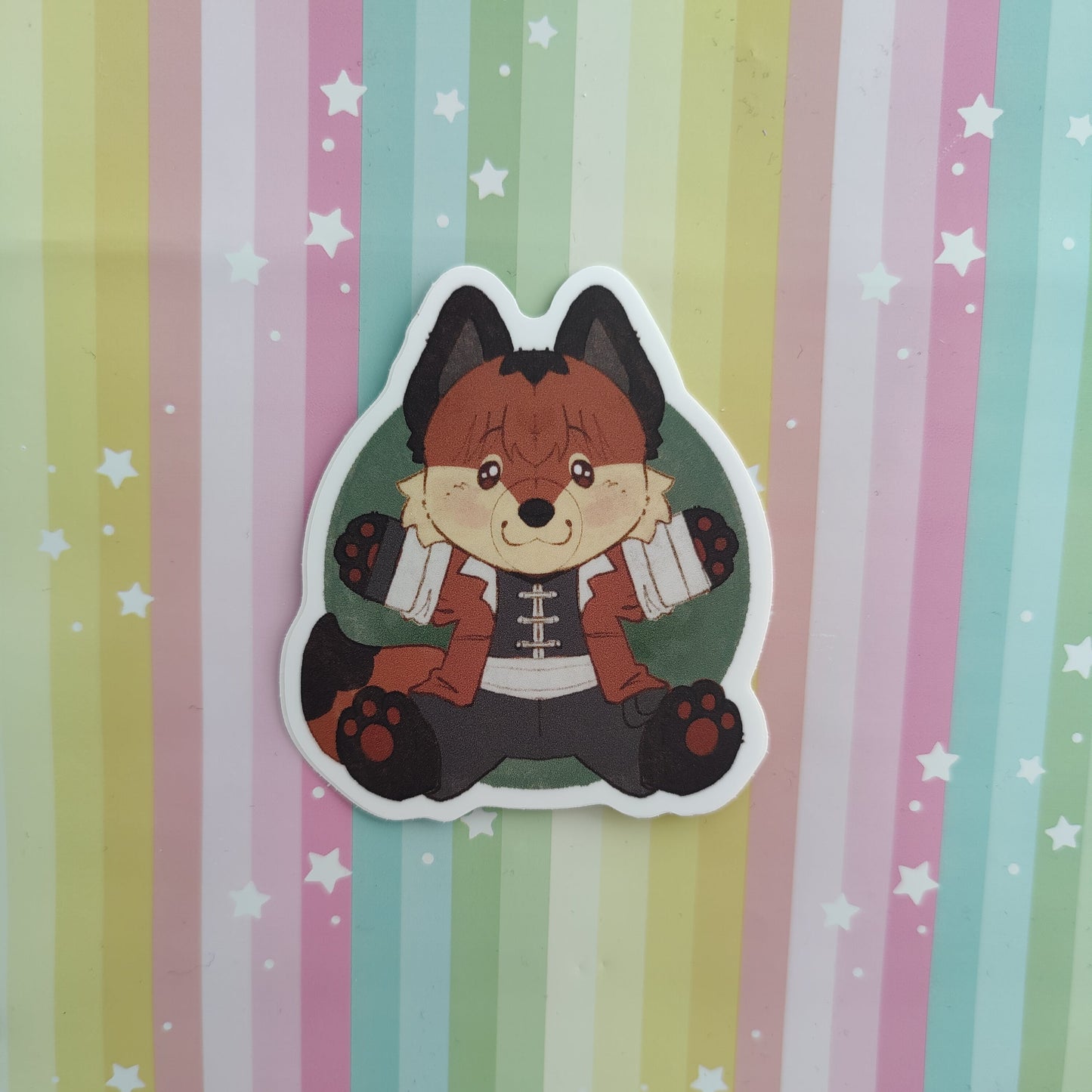 frieren 3" vinyl teddy stickers