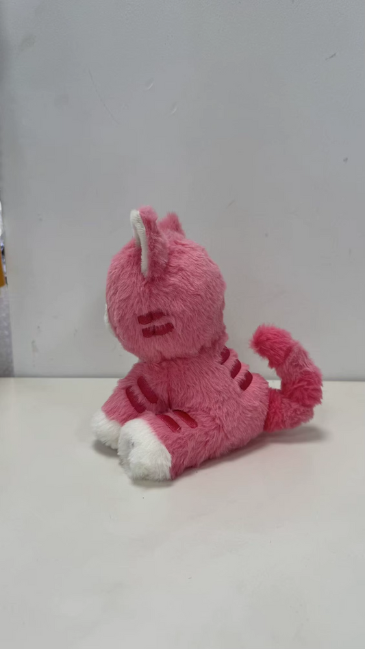 violet the colorful kitty plushie