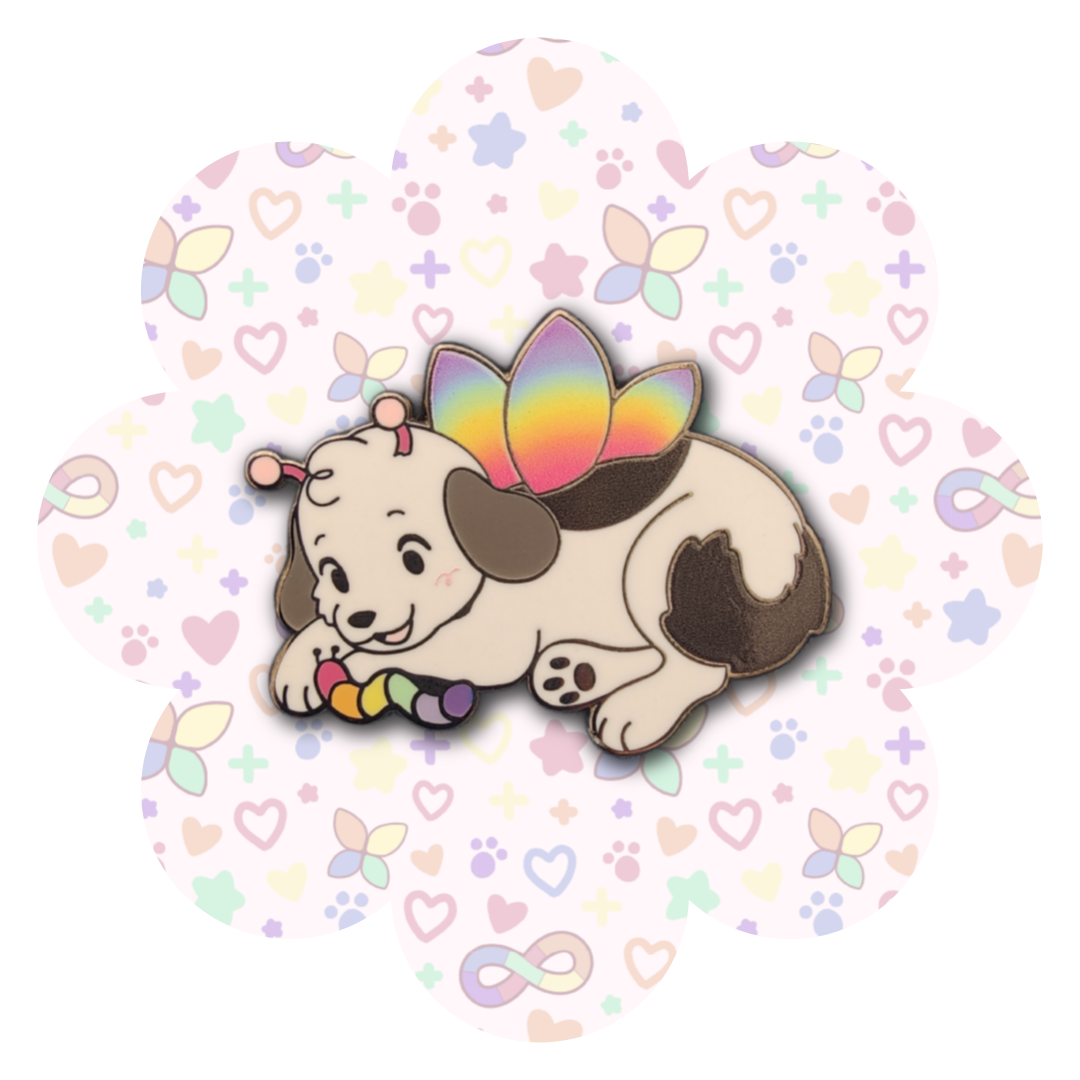 disability pride enamel pins