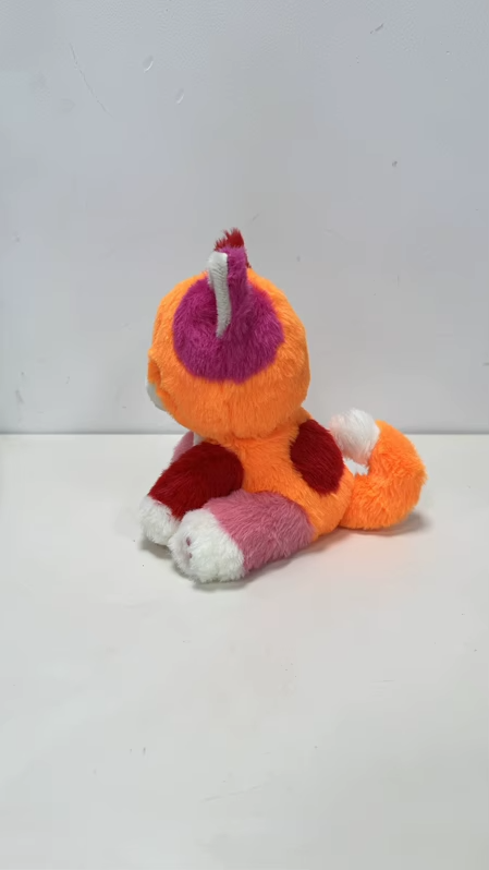 ruby the colorful kitty plushie