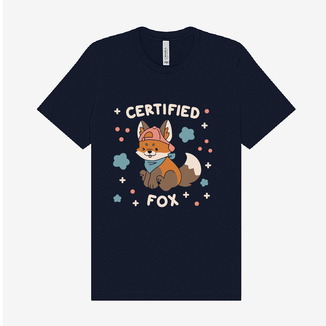 certified fox t-shirt