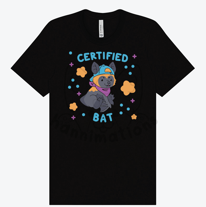 certified bat t-shirt