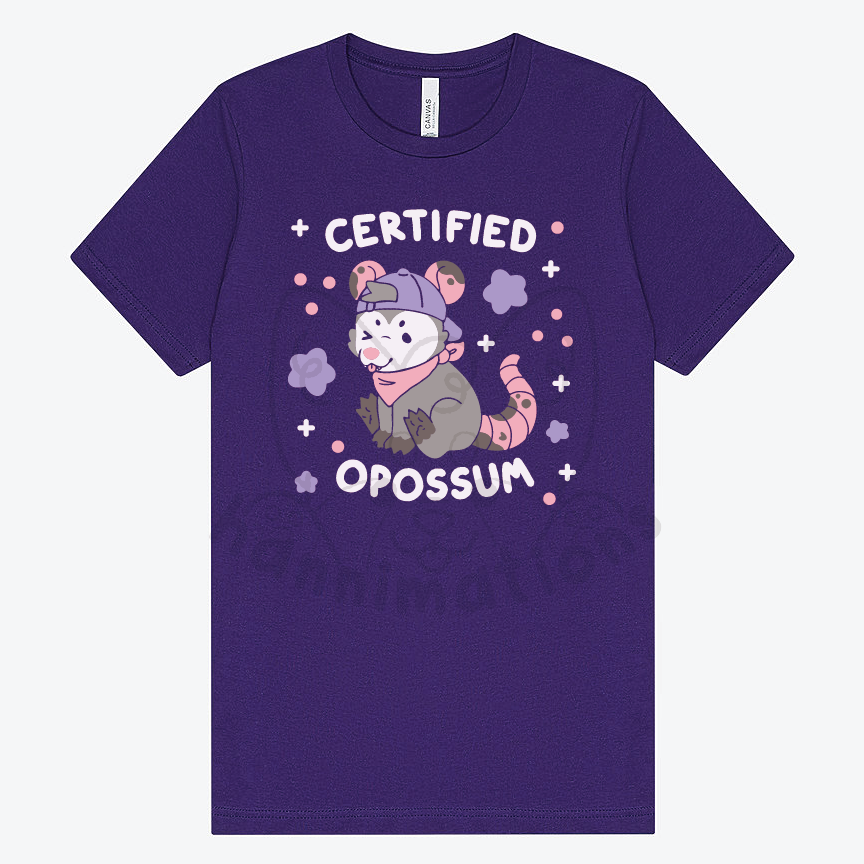 certified opossum t-shirt