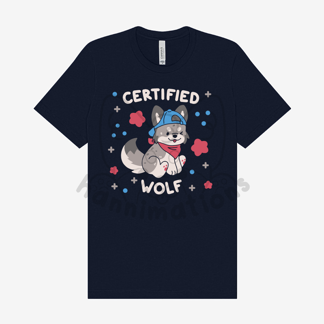 certified wolf t-shirt