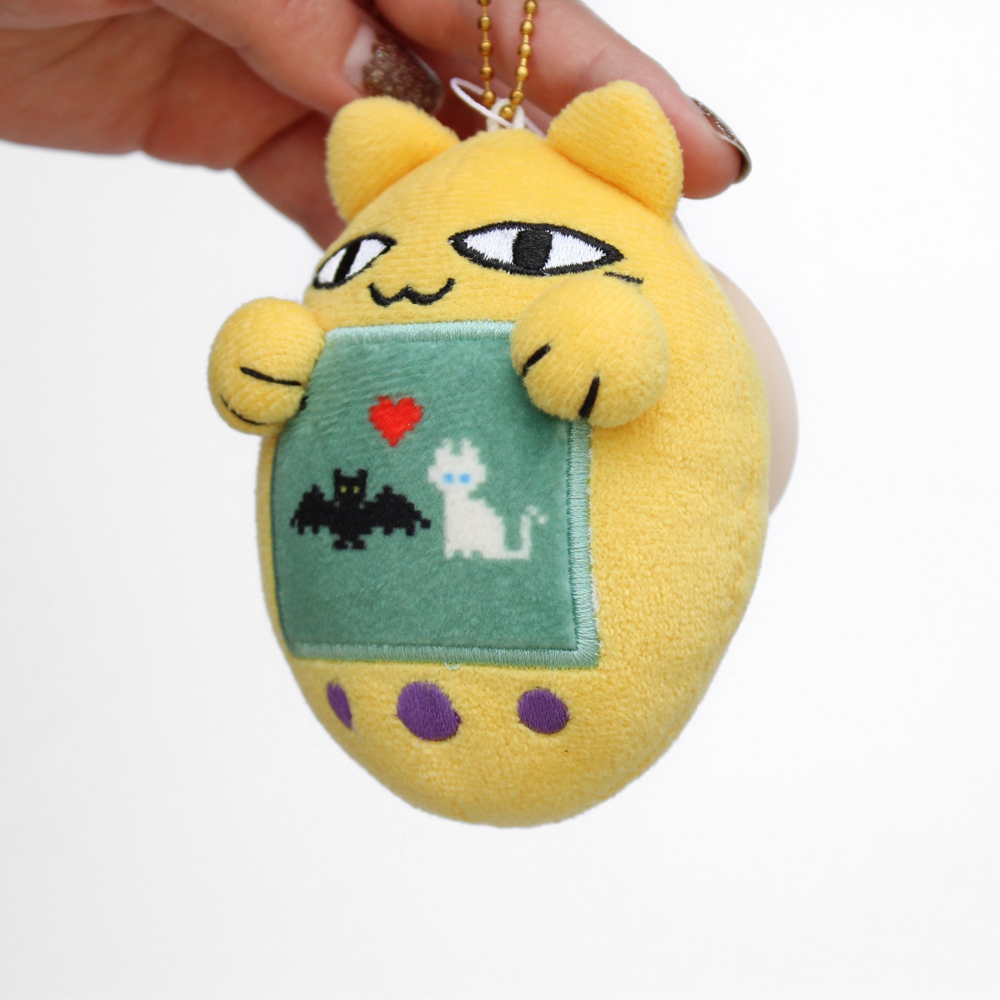 lumity tamagotchi keychain plush