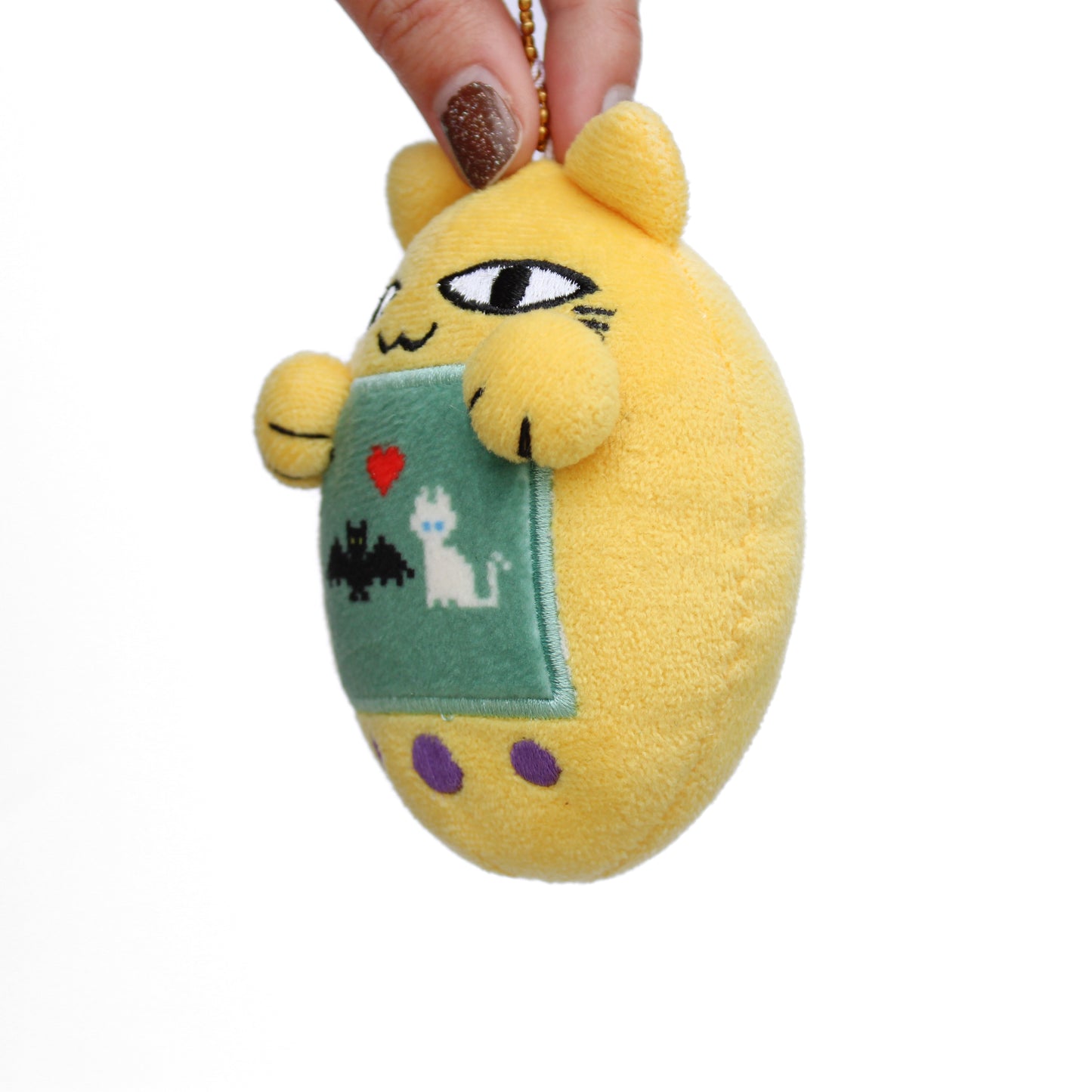 lumity tamagotchi keychain plush
