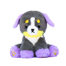 Load image into Gallery viewer, nebula the colorful puppy plushie
