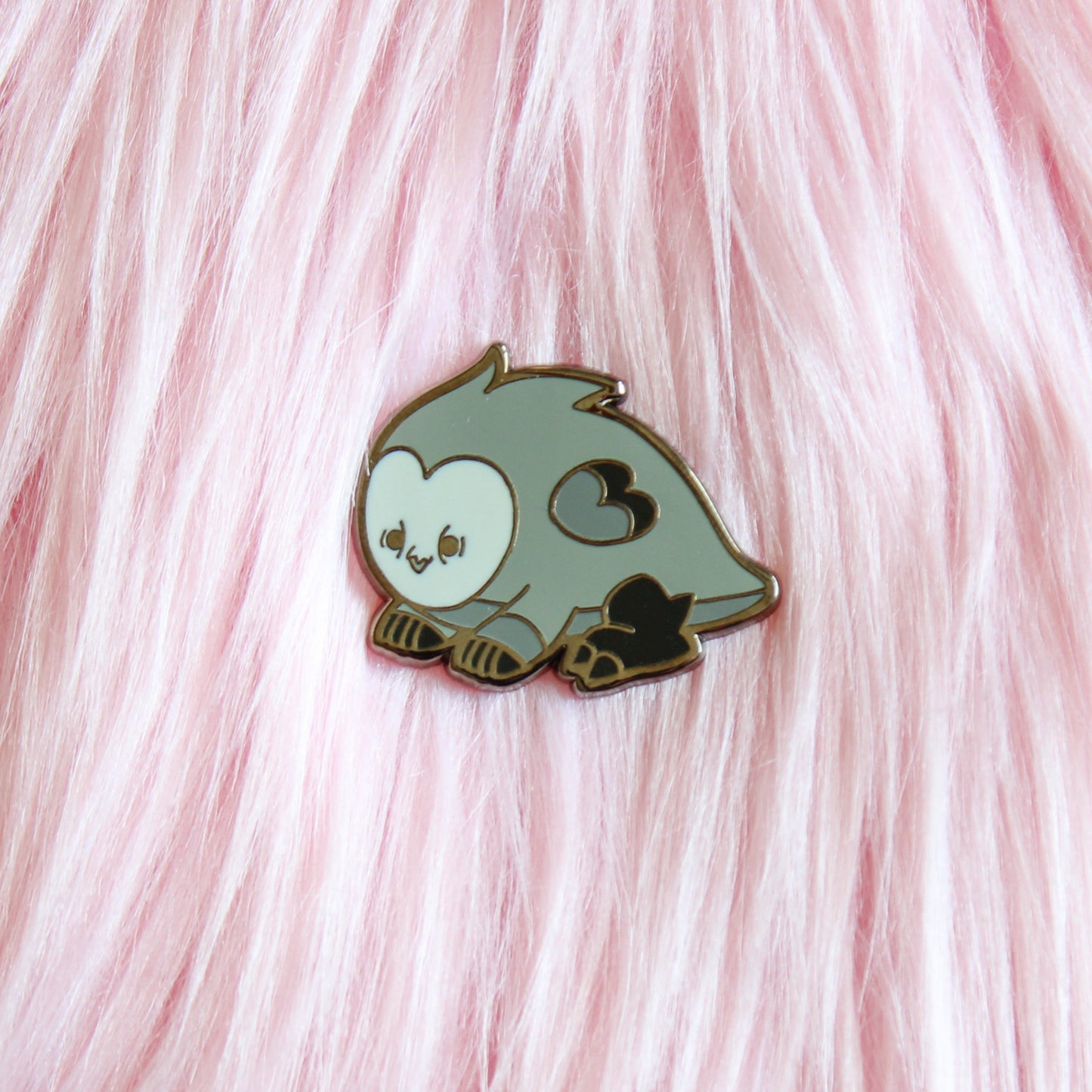 owlbeast 1.25" enamel pin