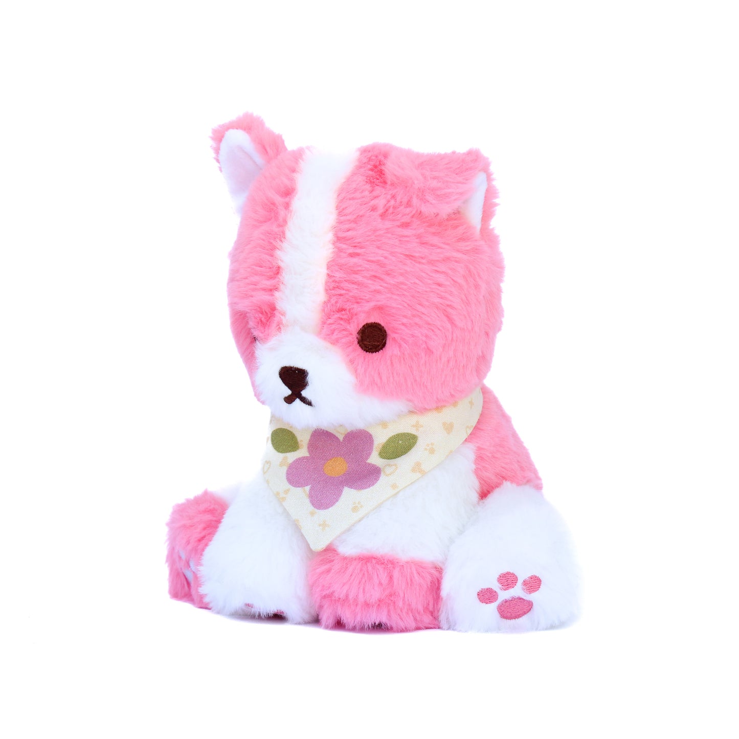 sadie the colorful puppy plushie