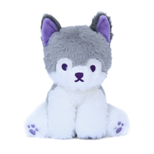 Load image into Gallery viewer, beans the colorful puppy plushie
