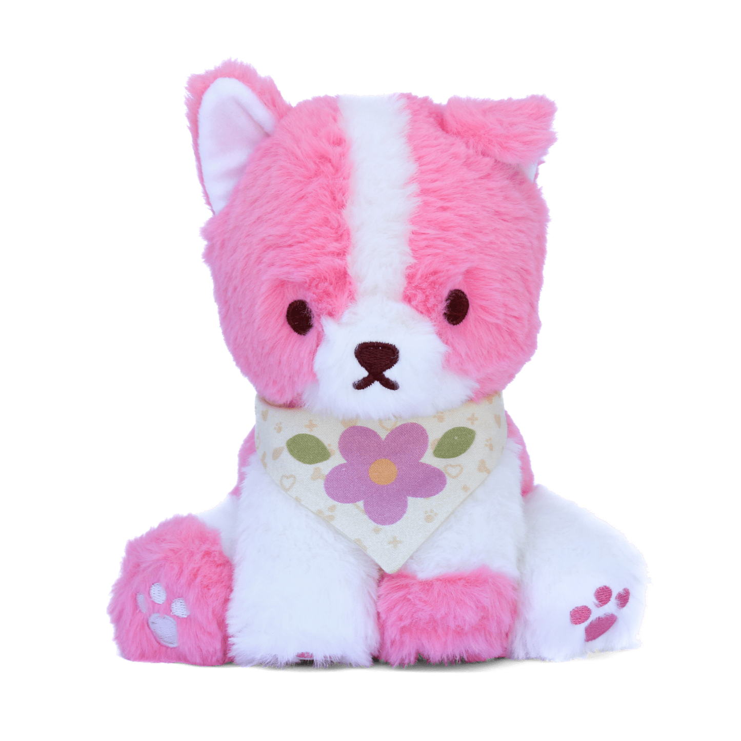 sadie the colorful puppy plushie