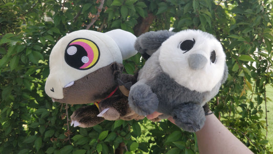 Production Started on Owlbeast and Baby King Plushies!