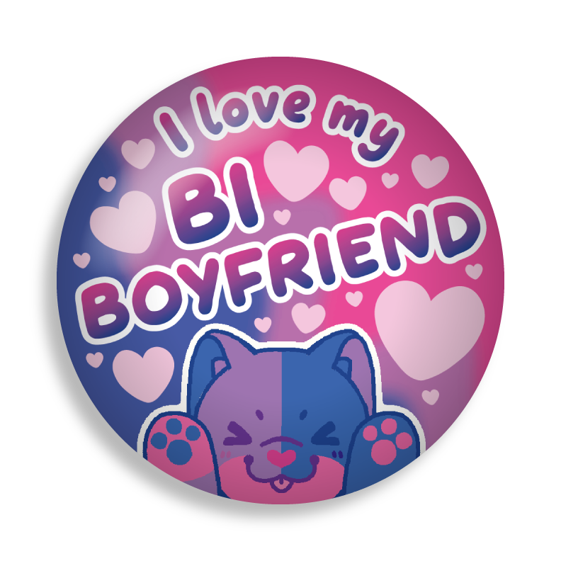 bi ally 2.25" button pins