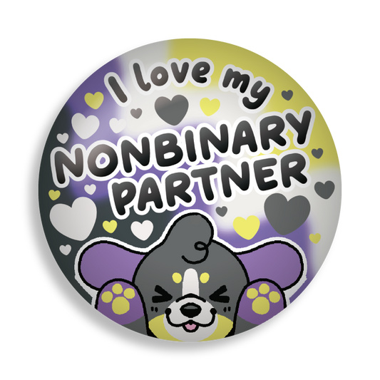 non-binary ally button pins