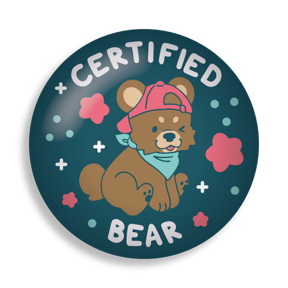certified critter 2.25" button pins