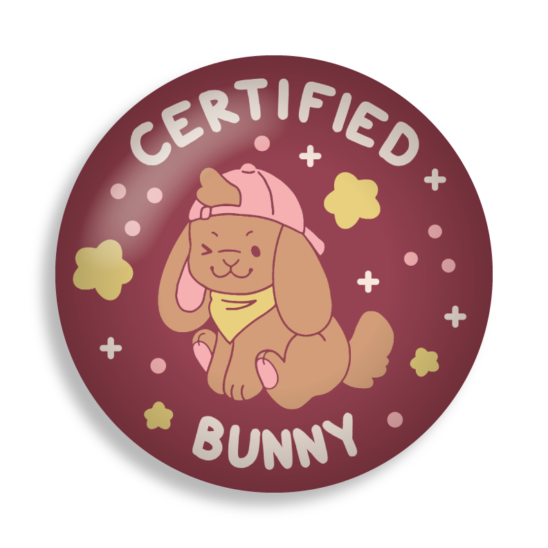 certified critter 2.25" button pins